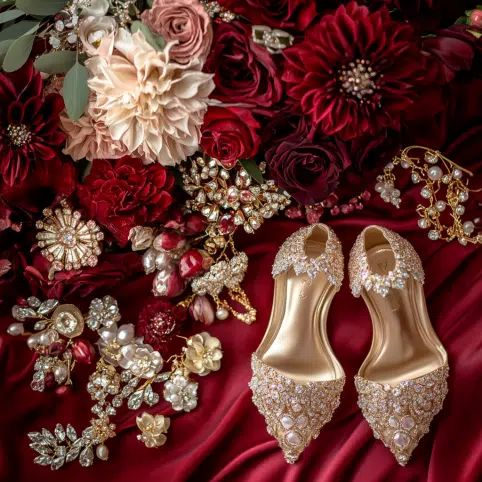 Red Wedding Frock