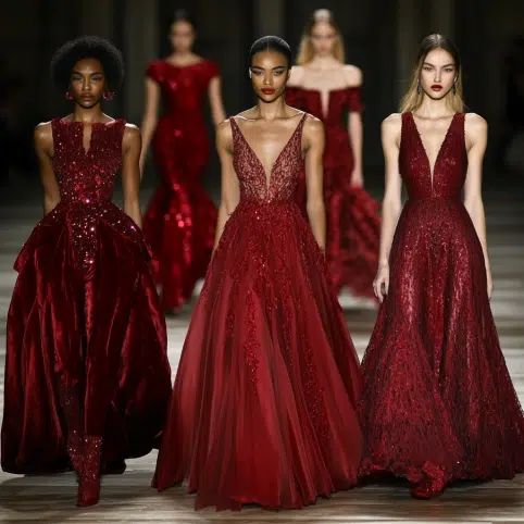 Red Wedding Frock